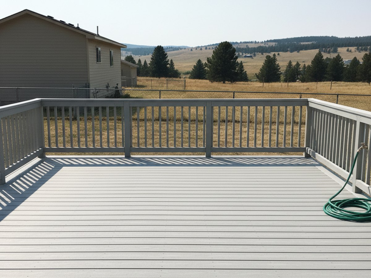 Deck Demolition & Removal completed by Mighty Deck Solutions in Gold Creek, MT